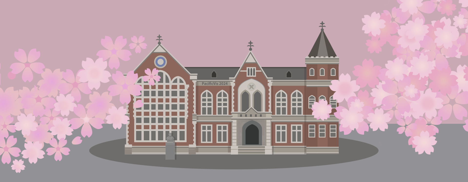 IEEE 17th Pacific Visualization Symposium (PacificVis 2024) will be held from April 23 through April 26, 2024 at Mita campus, Keio University, Tokyo, Japan.